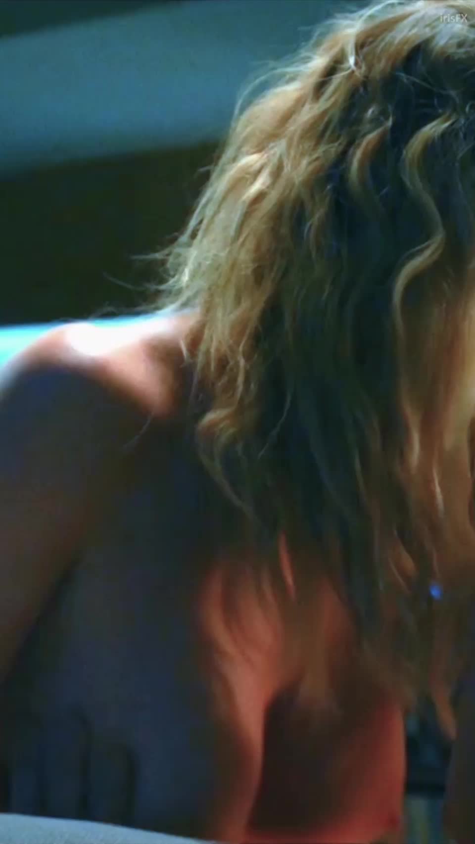 Sydney Sweeney - The Voyeurs (2021) - Riding - Vertical Crop & Smooth Slo-mo - free porn video