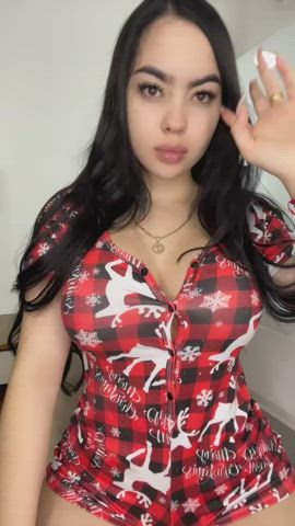 I need your hands right on my tits 😇 - free porn video