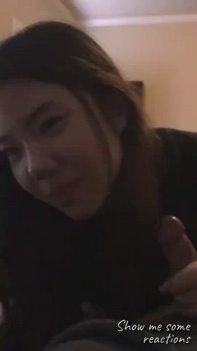 Cute Asian Handjob - free porn video