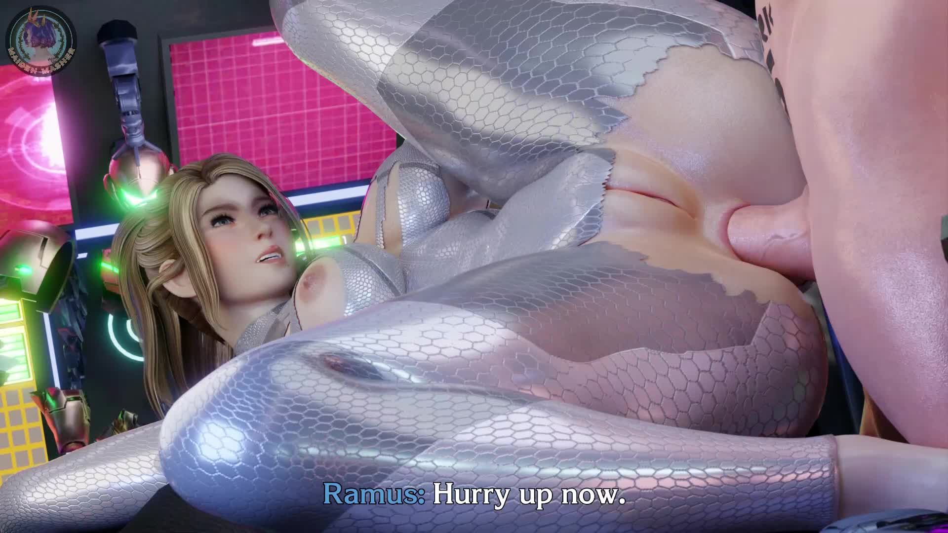 Samus & The Chief (Maiden Masher) [Metroid] - free porn video