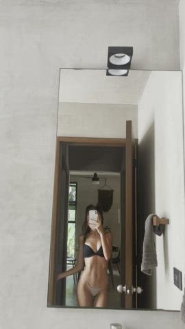 do you like seeing me in my underwear? check out my profile and see my fully naked 🥰 - free porn video