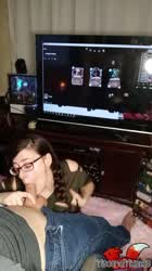 OC: I mean... I couldn't just slow down! I wanted to distract him, and I succeeded! He lost the round! - free porn video