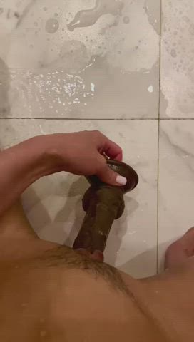 I imagine your cock inside me instead of this dildo - free porn video