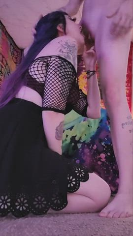 She basically begged me to suck her clit 😏 - free porn video