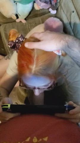 I said "ok, but I keep playing my game." - free porn video