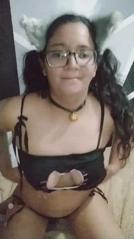 can i get ur cum on my tits papi - free porn video
