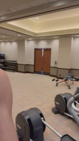 Making my workout a little more fun [gif] - free porn video