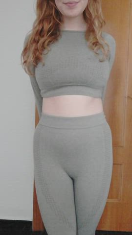 I hear you like natural tits on natural redheads... - free porn video