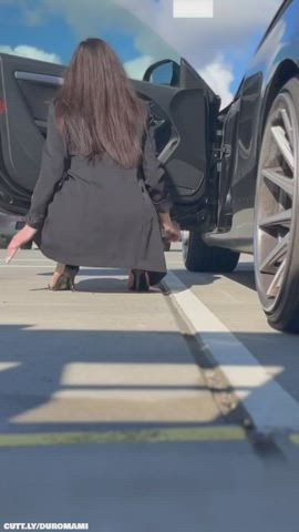 I was bored stuck in traffic jam, so i decided to have some fun!!!!!!! - free porn video