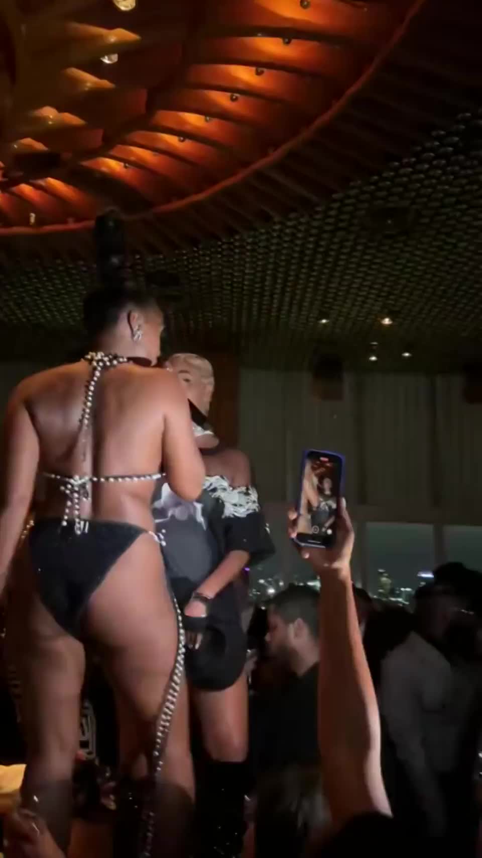 Janelle Monae at Met Gala after party - free porn video