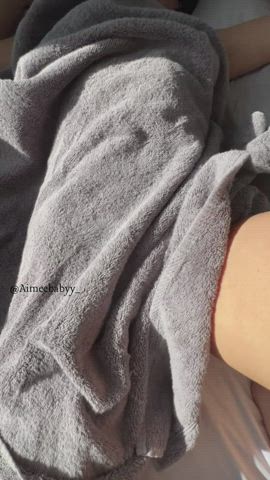 Want to join me in bed after a shower? - free porn video