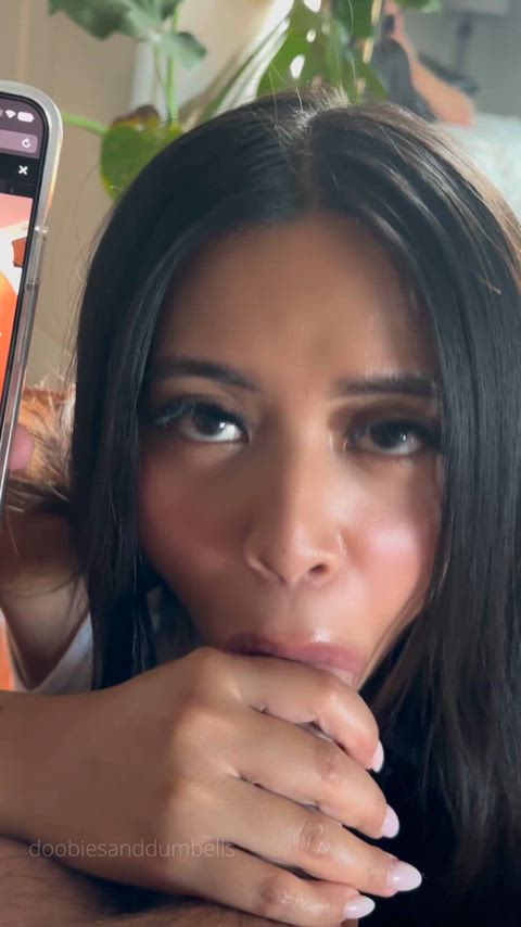 What’s even the point of a blowjob if it isn’t sloppy - free porn video