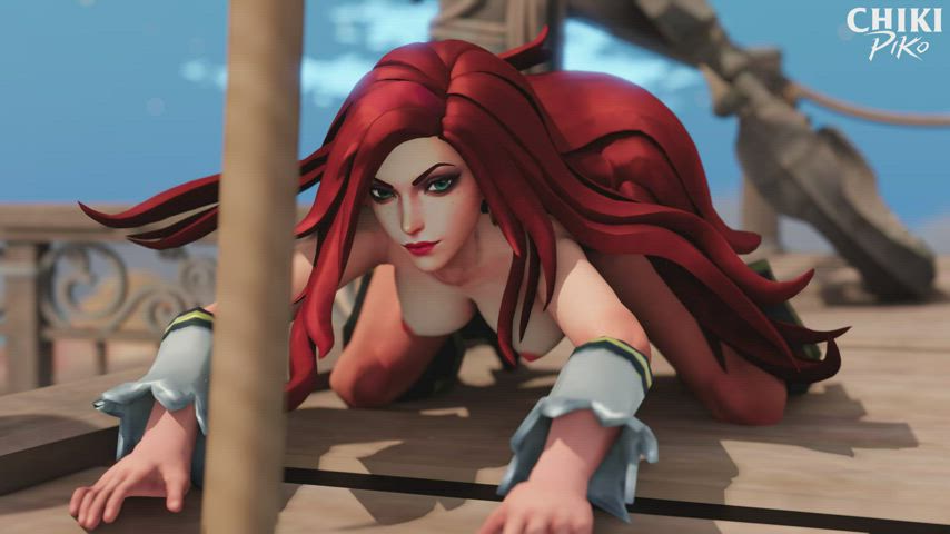 Miss Fortune's pole dance (Chikipiko)[League of Legends] - free porn video