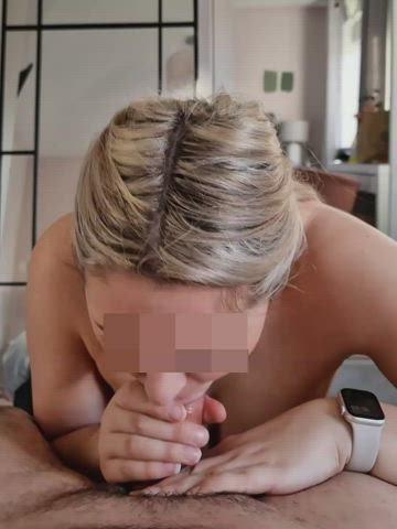 Switching to my tits to make him cum - free porn video