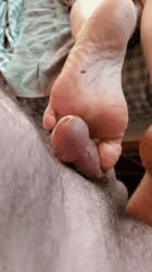 Foot Fetish Footjob Real Couple Porn GIF by draeger200 - free porn video