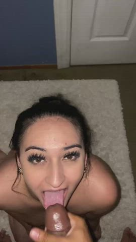 I love being a little cumslut for men - free porn video