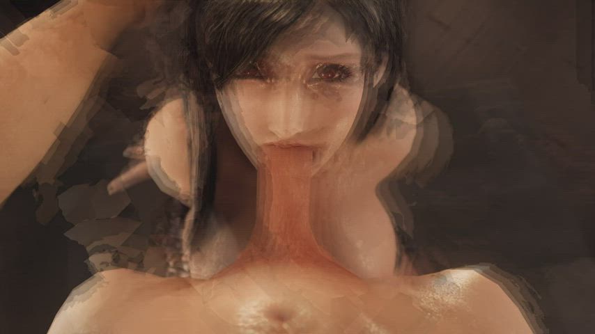 Tifa Lockhart Facefucked (Nagoonimation) [FF7R] - free porn video