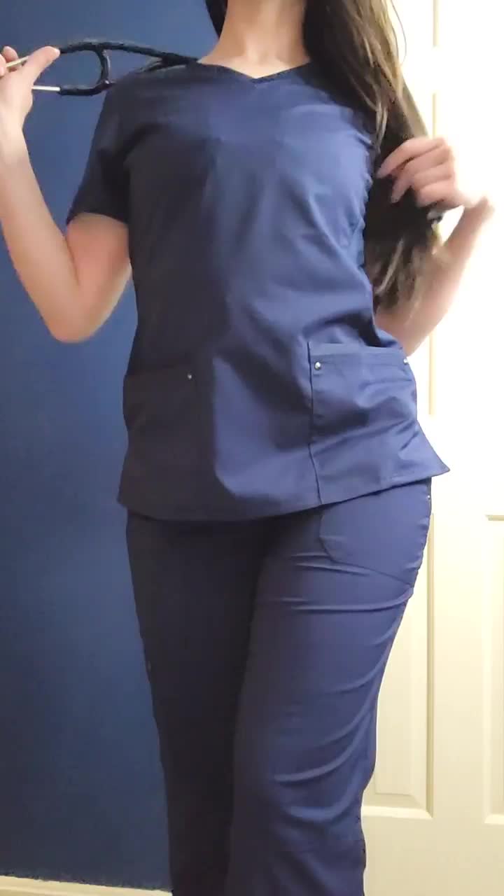 Slutty, 20 something nurse trying to become a stay-at-home mom - free porn video