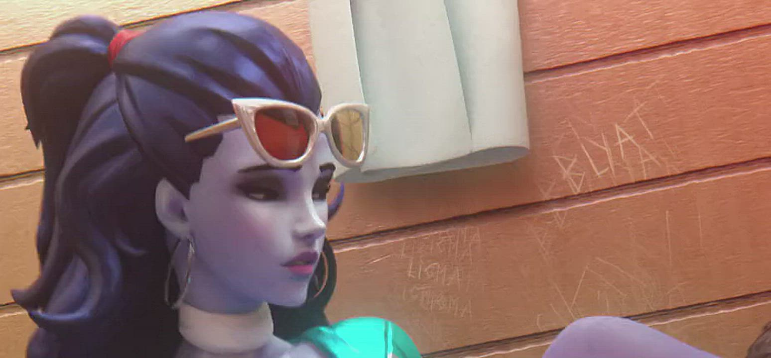 Does anyone know who the creator/source of this animation with Swimsuit Widowmaker? [Overwatch] - free porn video
