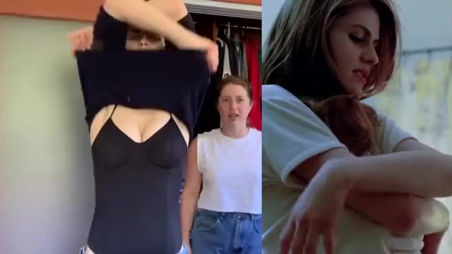 Alexandra Daddario knows what we've been googling - free porn video
