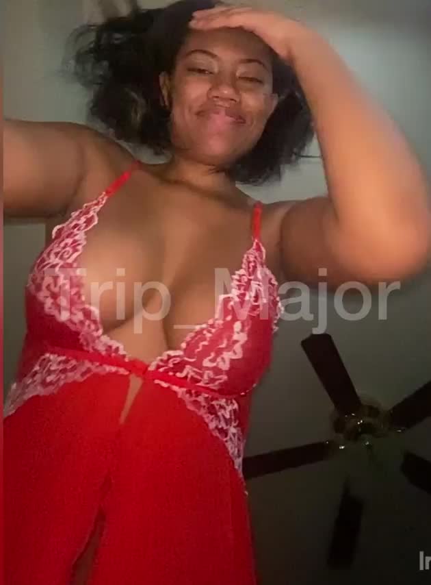 Brown skin & boobs having over face. - free porn video