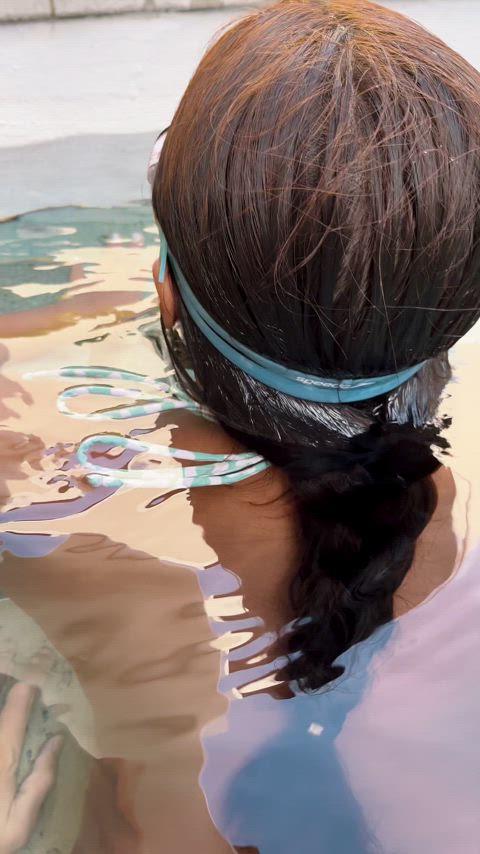 i guess thats why they call them swimmers ¯\_(ツ)_/¯ - free porn video