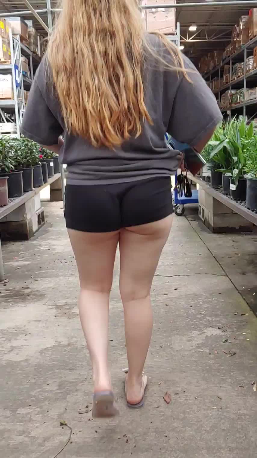 Don't you wish you could go garden shopping with me? - free porn video