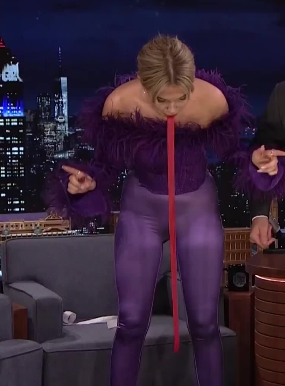 Millie Bobby Brown [The Tonight Show] - free porn video