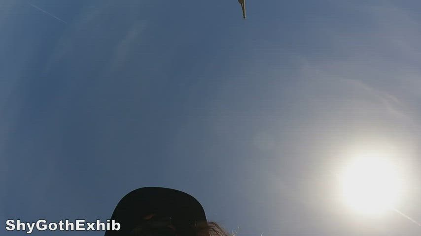 Here's me mounting my longboard! Do you like my booby dance? - free porn video
