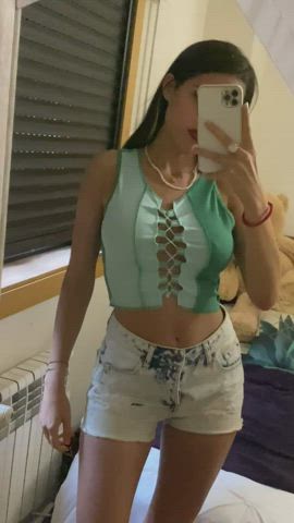 My tits are bored, would you play with them, please? 🥰 - free porn video