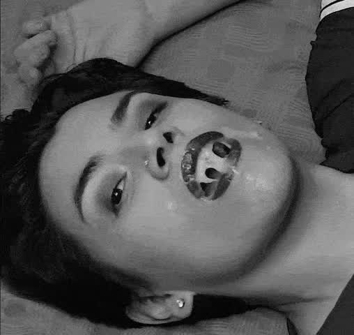 Playing with his cum - free porn video