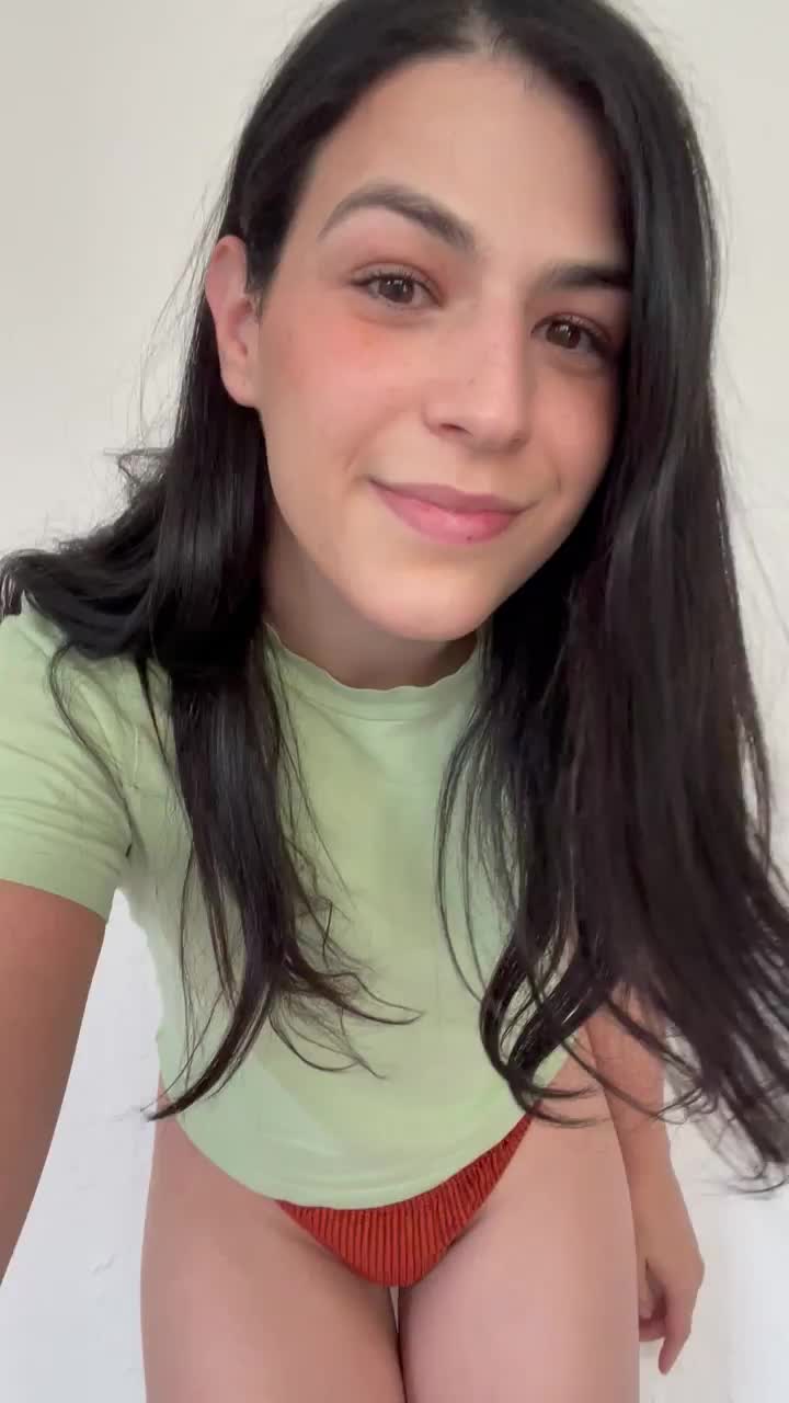 Maybe 2022 would be my baby belly year? :3 - free porn video