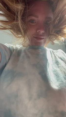 Let me take off my shirt so you get a better view - free porn video