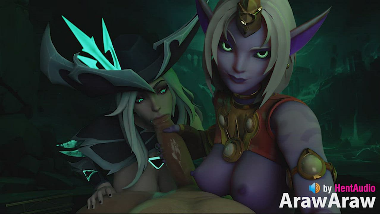 "I sure love Ganking bot" Soraka, Miss Fortune (ArawAraw)[League of Legends] - free porn video