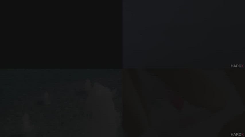 Workout Tease v1.0 - 4Screens (Abella, Valentina, Eva & Crystal) - free porn video