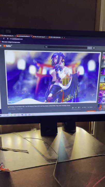 Stop playing your computer games and please me - free porn video