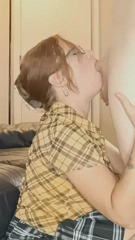trying to deep throat - free porn video