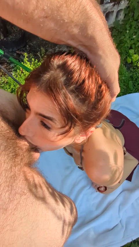 Princess Leia Is A Outdoor Facial Cumslut - free porn video