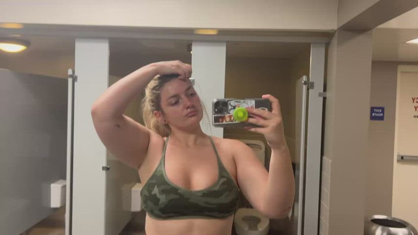 The gym makes me so horny - free porn video