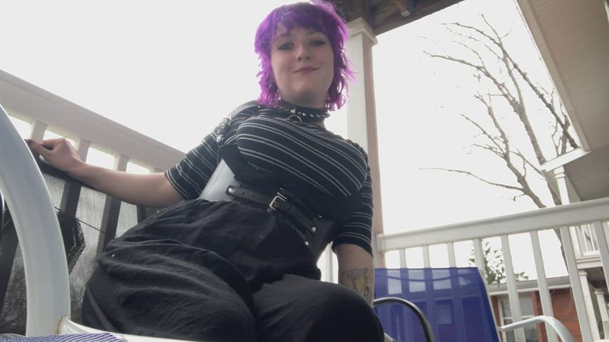 I can’t help but flash my big tits in public 💦 - free porn video