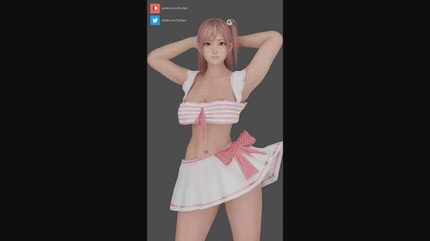 Honoka zero two dance (YoaTasy) [Dead or Alive] - free porn video
