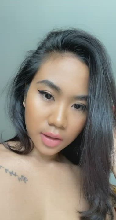 Anyone into my petite Indonesian titties? - free porn video