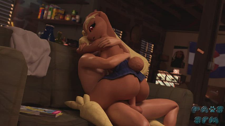 Lopunny Booty bounce (pawssfm) [pokemon] - free porn video