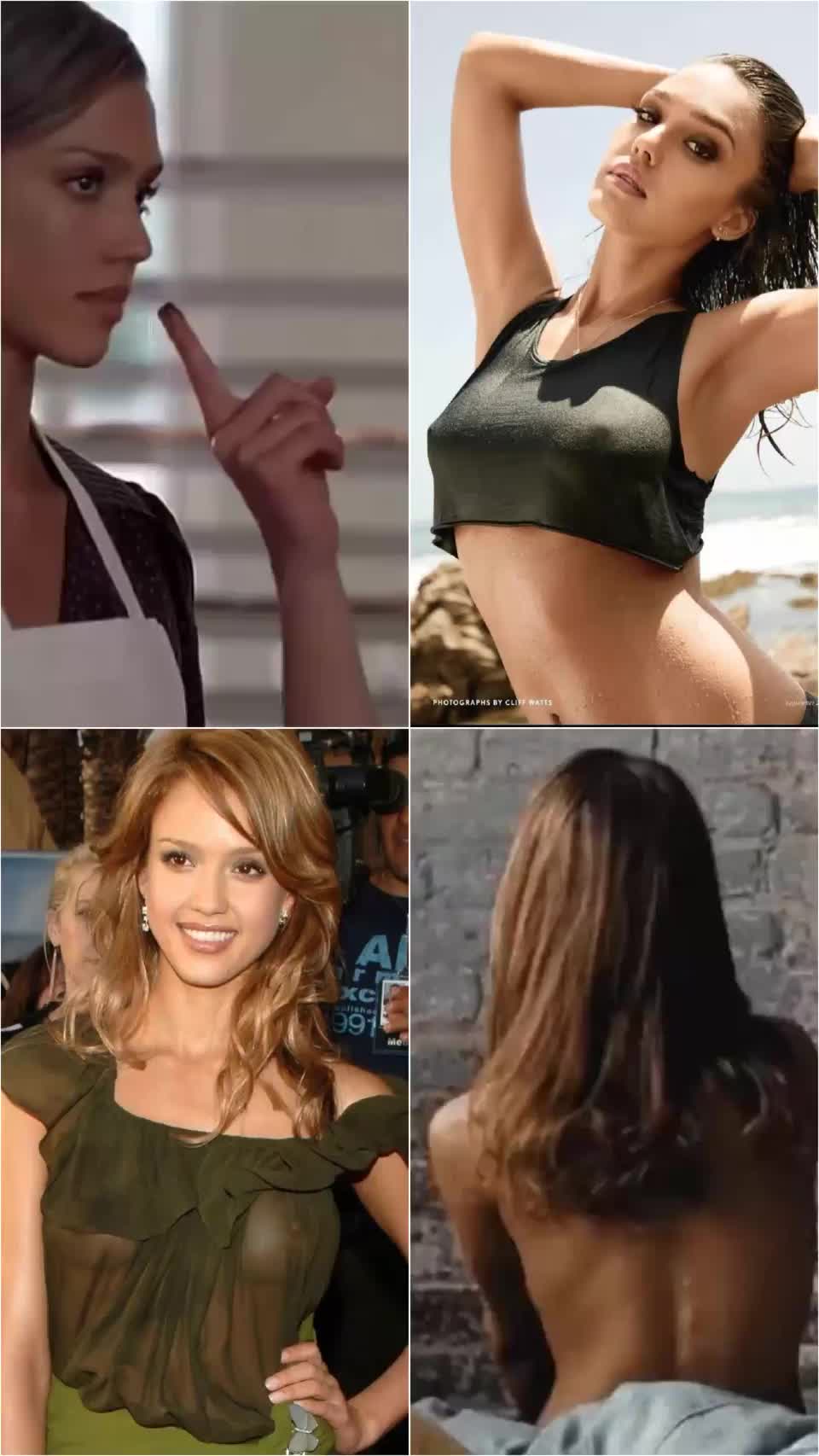 Jessica Alba birthday girl - free porn video