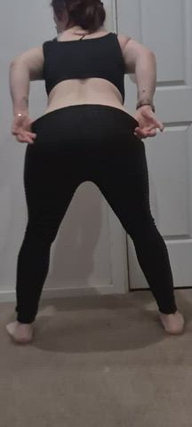 Let me slide these off so you can fuck me against the wall - free porn video