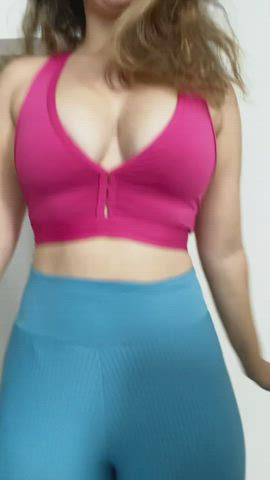 Do you wanna be my workout buddy? - free porn video