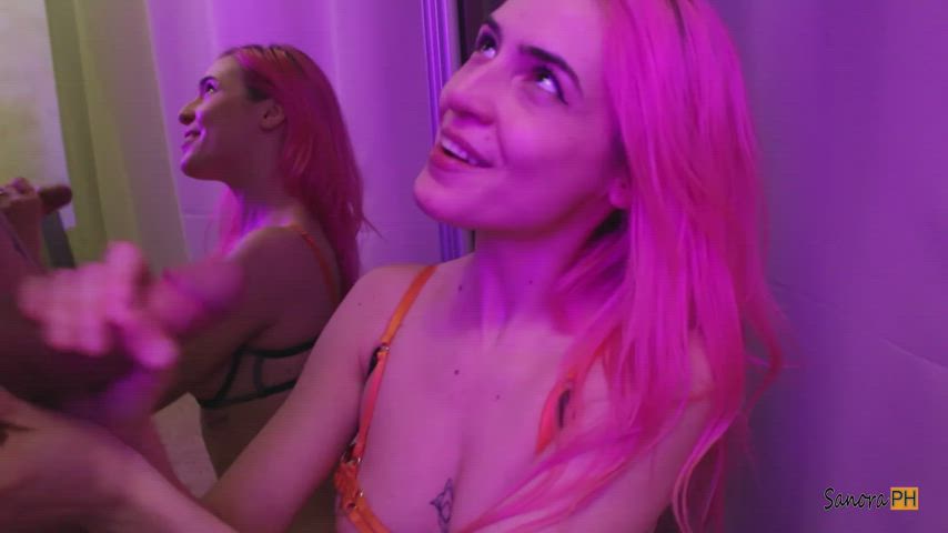 Slut works his balls and absolutely drains him! - free porn video