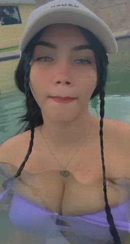 i get horny in the pool too often - free porn video