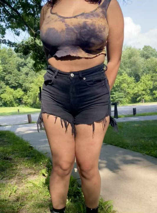 Wanna take a nature walk with me? - free porn video