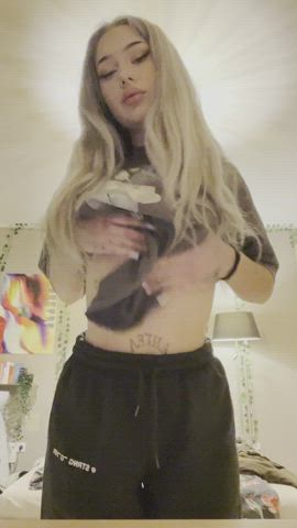 Kiss my face or my tits first - free porn video